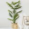 Artificial Palm Tree, Faux Plants for Home Decor Indoor, Fake Plants Tall for Office, Artificial Palm Plant & Large Plants for Living Room Decor, Faux Plants Indoor Artificial Tropical Plants - 6 Feet